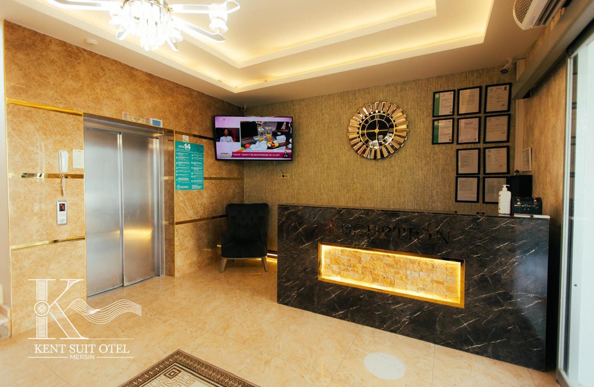Mersin Kent Suit Hotel Mezitli Eksteriør billede