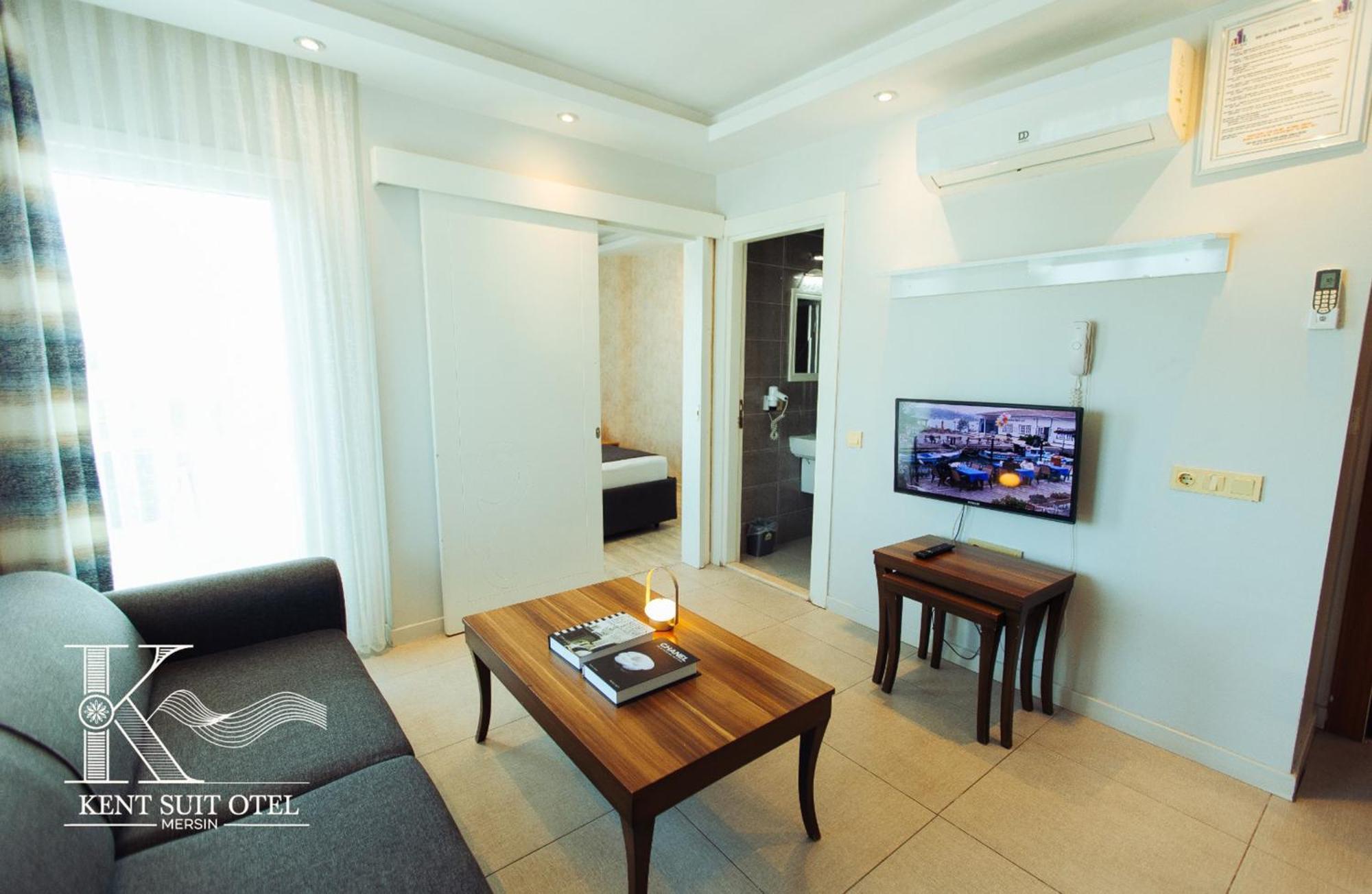 Mersin Kent Suit Hotel Mezitli Eksteriør billede